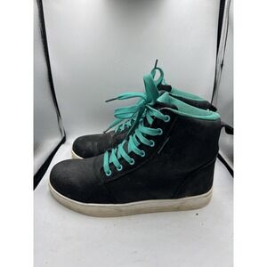 Speed and Strength Black Nine Moto Motorcycle Riding Boots Men's Size  7.5 W 9‎